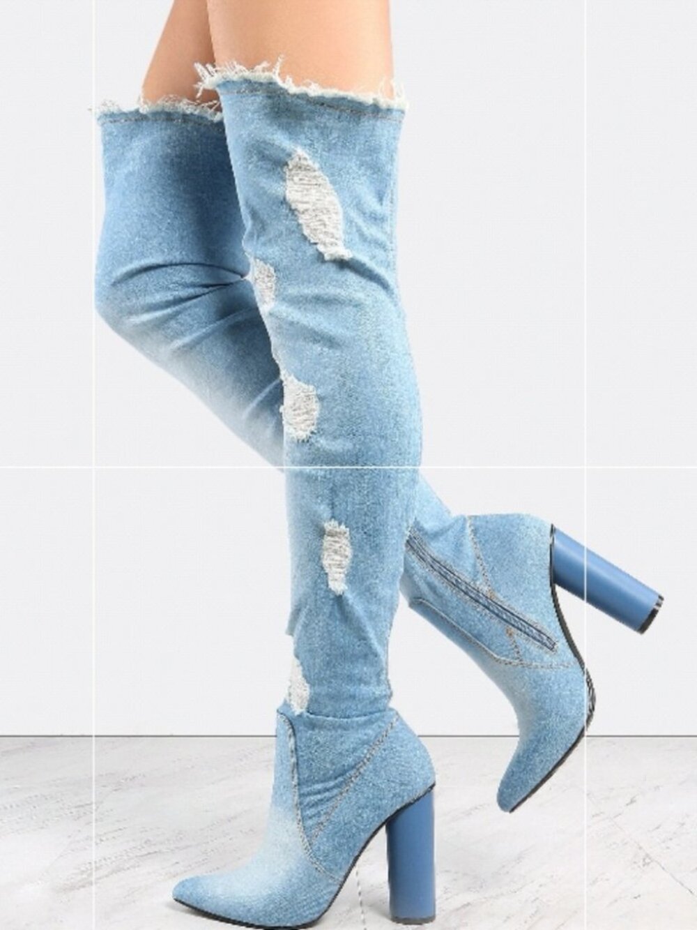 Cape Robin Over The Knee Boots!